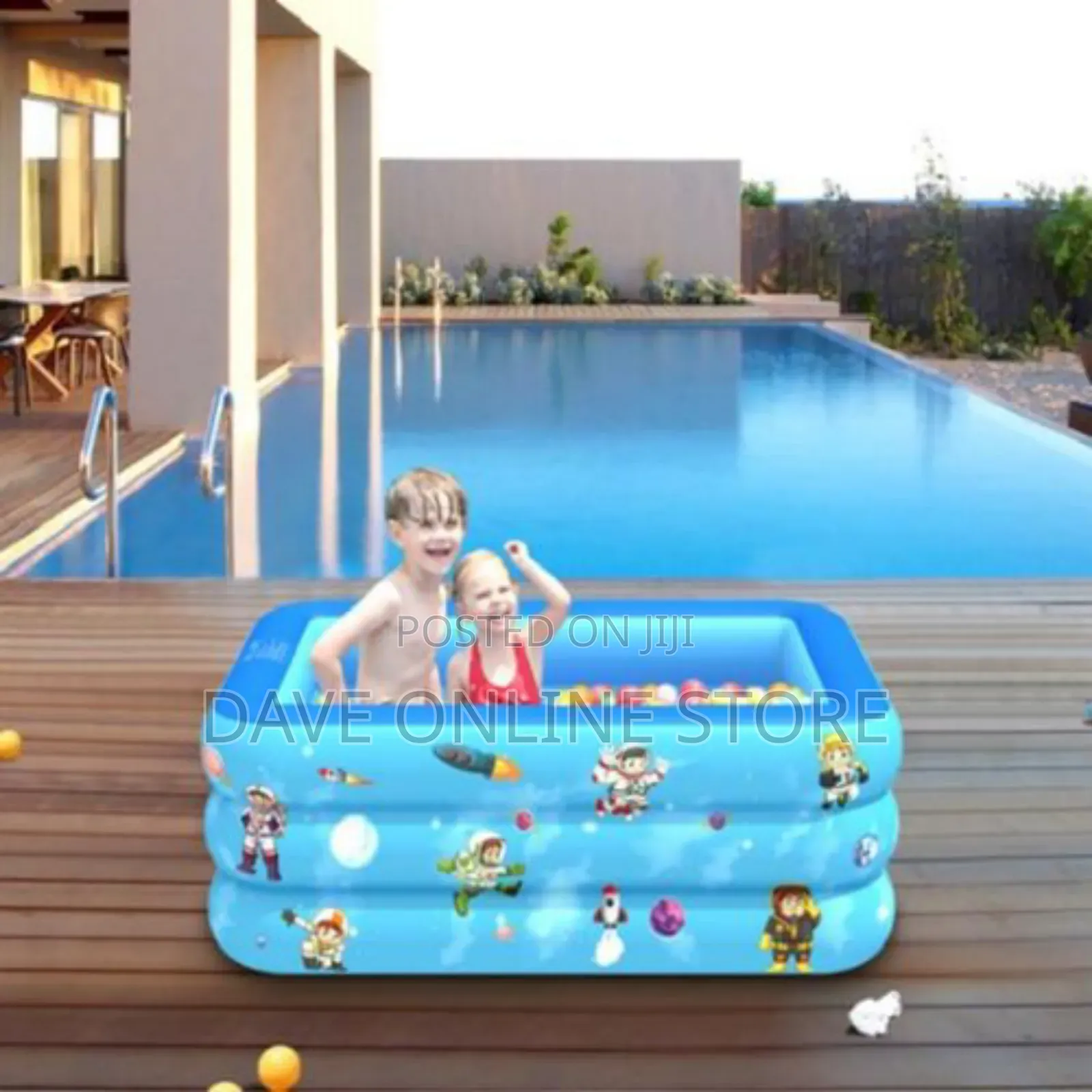 150 X 105 X 55cm Children Inflatable Swimming Pool