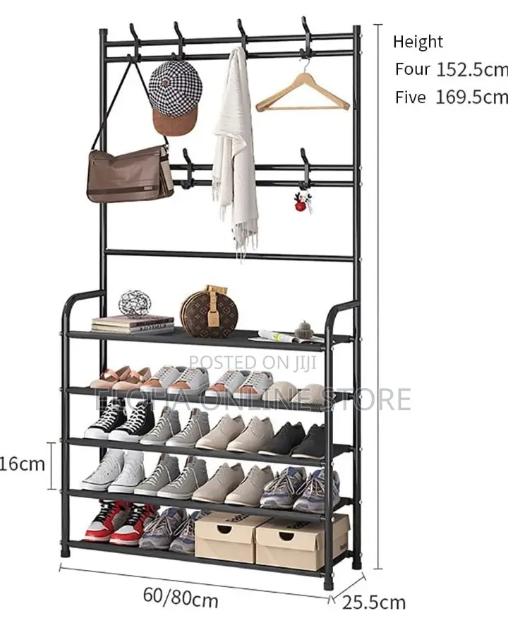 5 Layers Multifunctional Shoes/Hat Rack Storage