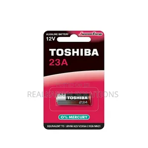TOSHIBA 23A | 12V | 0% Mercury | Alkaline Battery