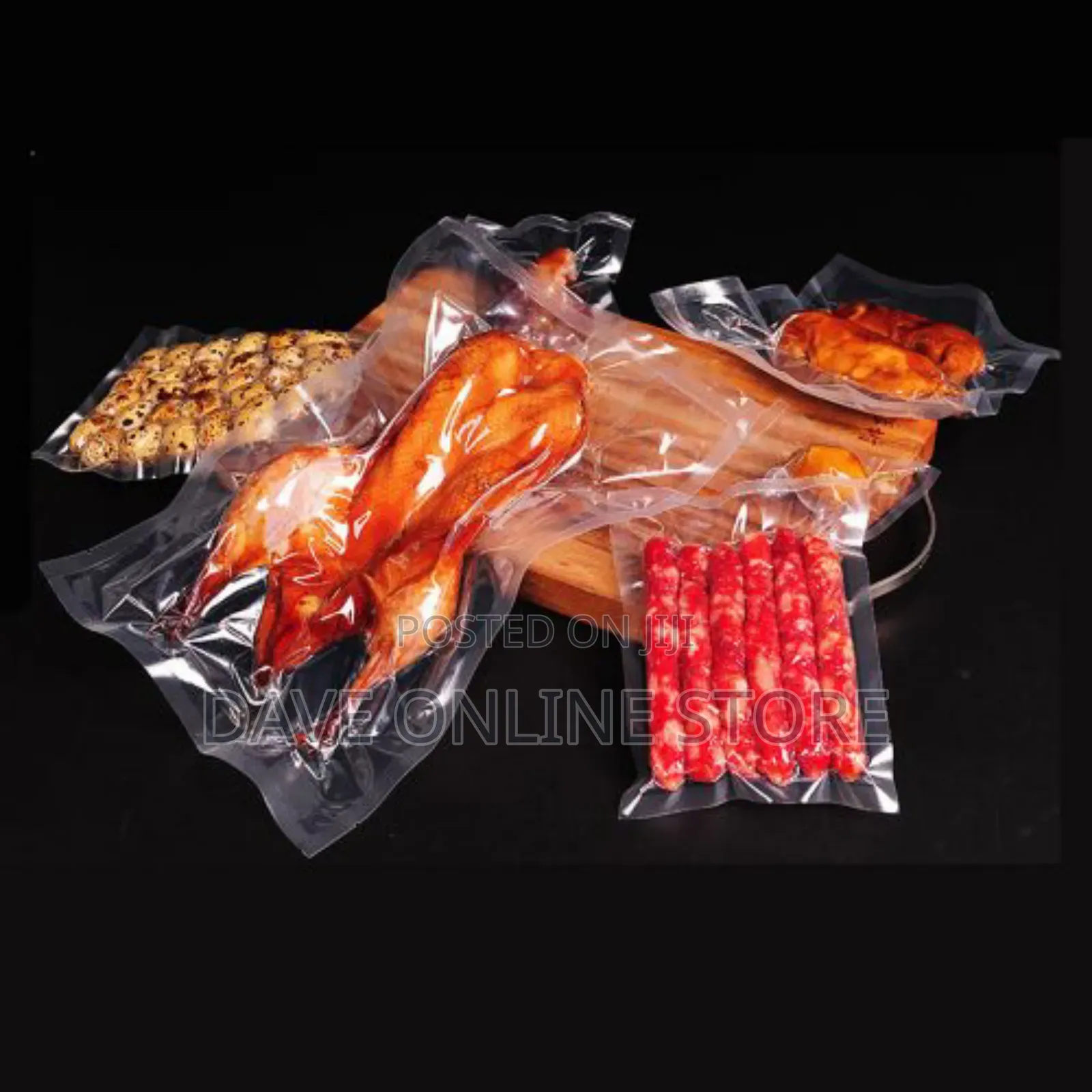 100PC Sealer Keep Food Fresh Grain Food Bag Vacuum Packaging