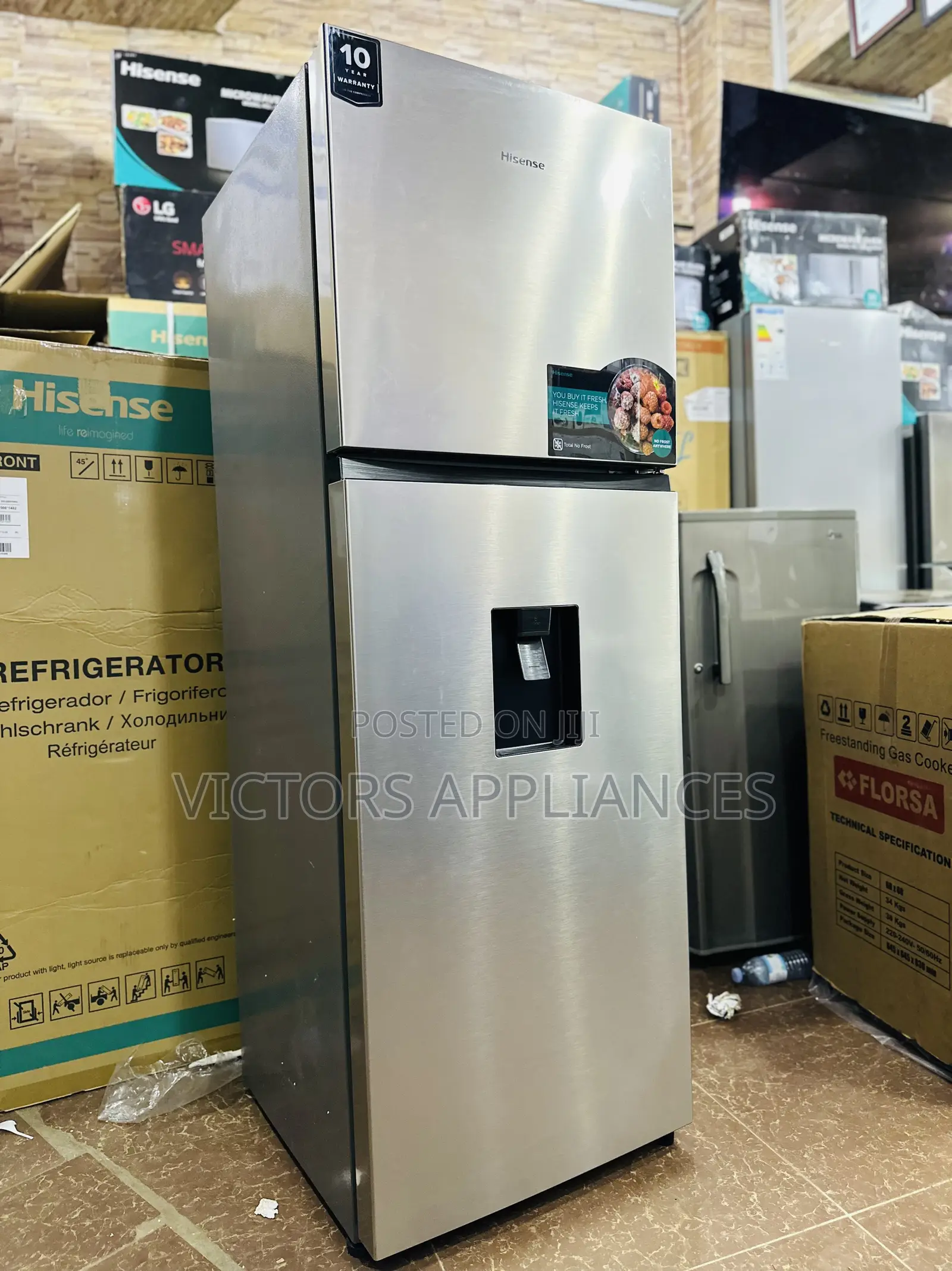 Brand New Hisense 419L Fridge