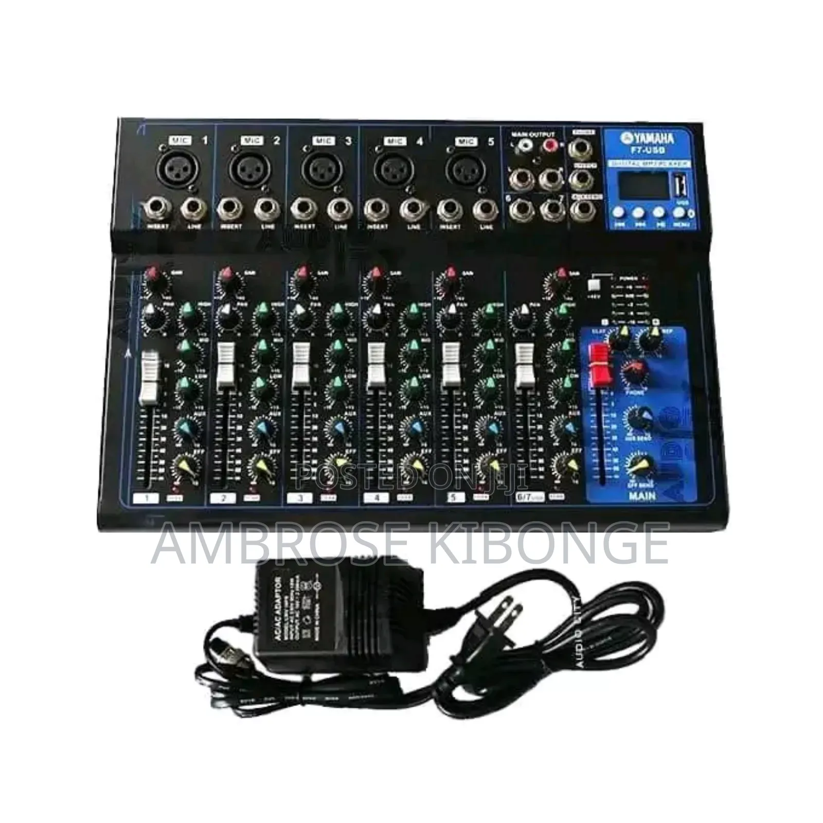 New Classic Sound Board F-7 Digital USB Mixing Console Mixer
