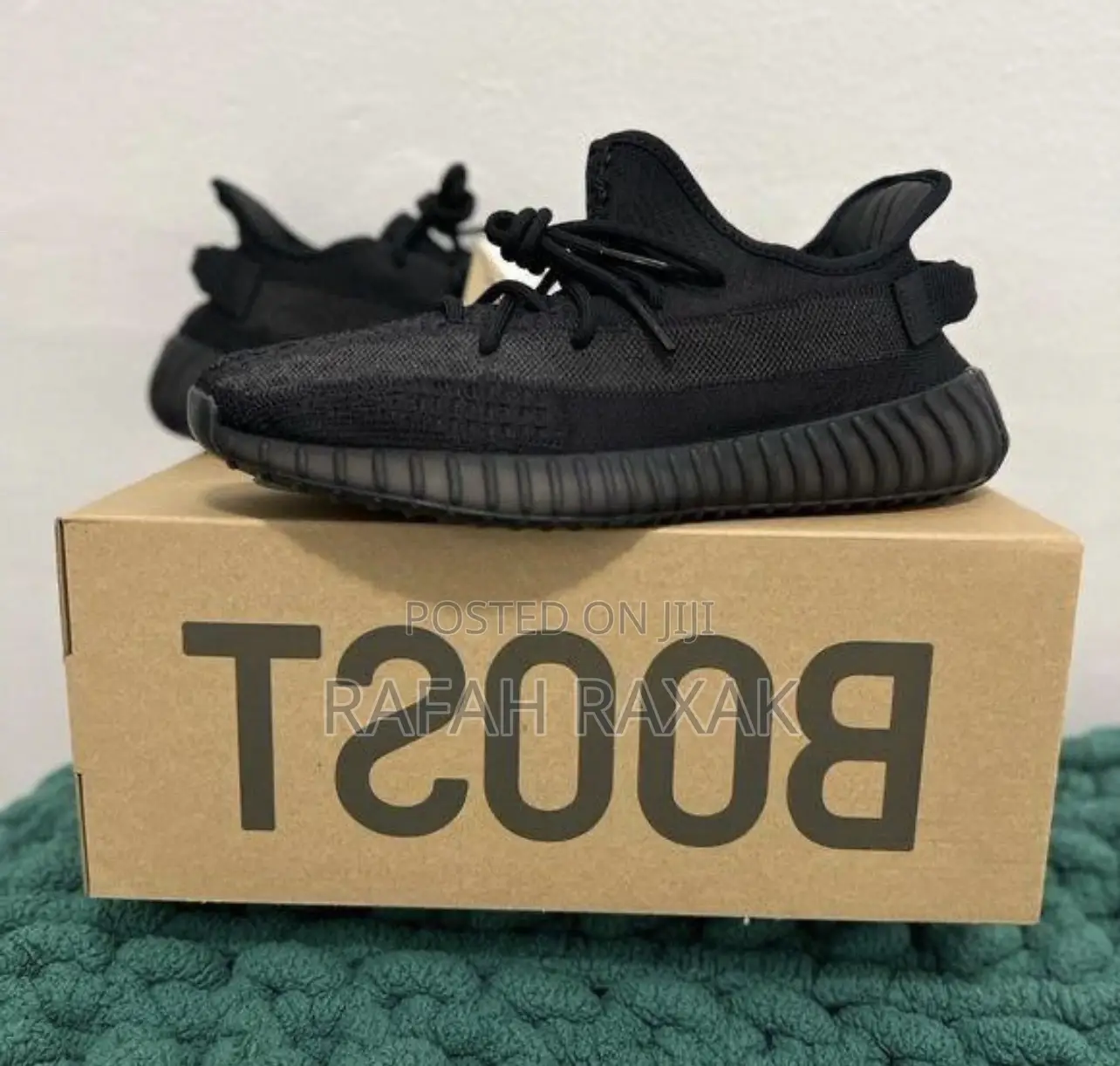 Original Black Adidas Yeezy Boost 350 Sneakers