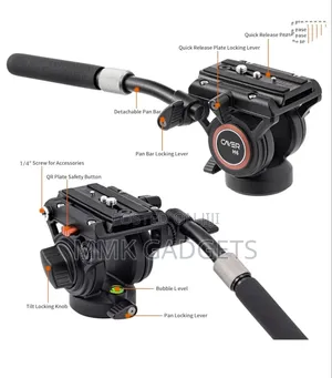 Cayer H6 Tripod Fluid Head