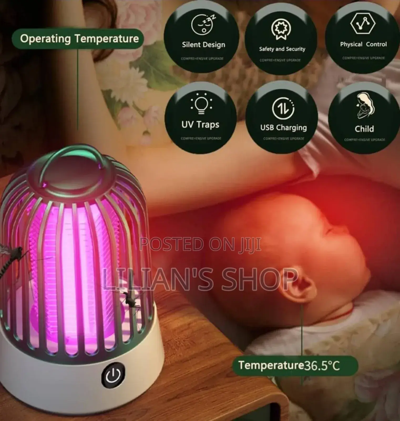 Indoor Electronic Mosquito Zapper