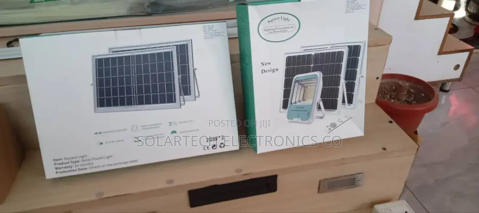 200W Road Solar Flood Lights/ Two Panels.