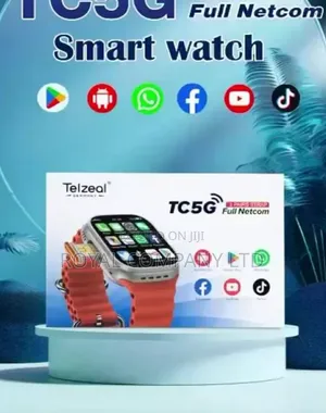 Tc5g Telzeal Germany Smart Watch /Dual Camera $ SIM Card