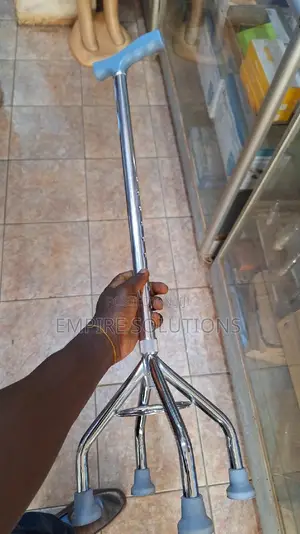 Adjustable Strong Quadripod Walking Stick