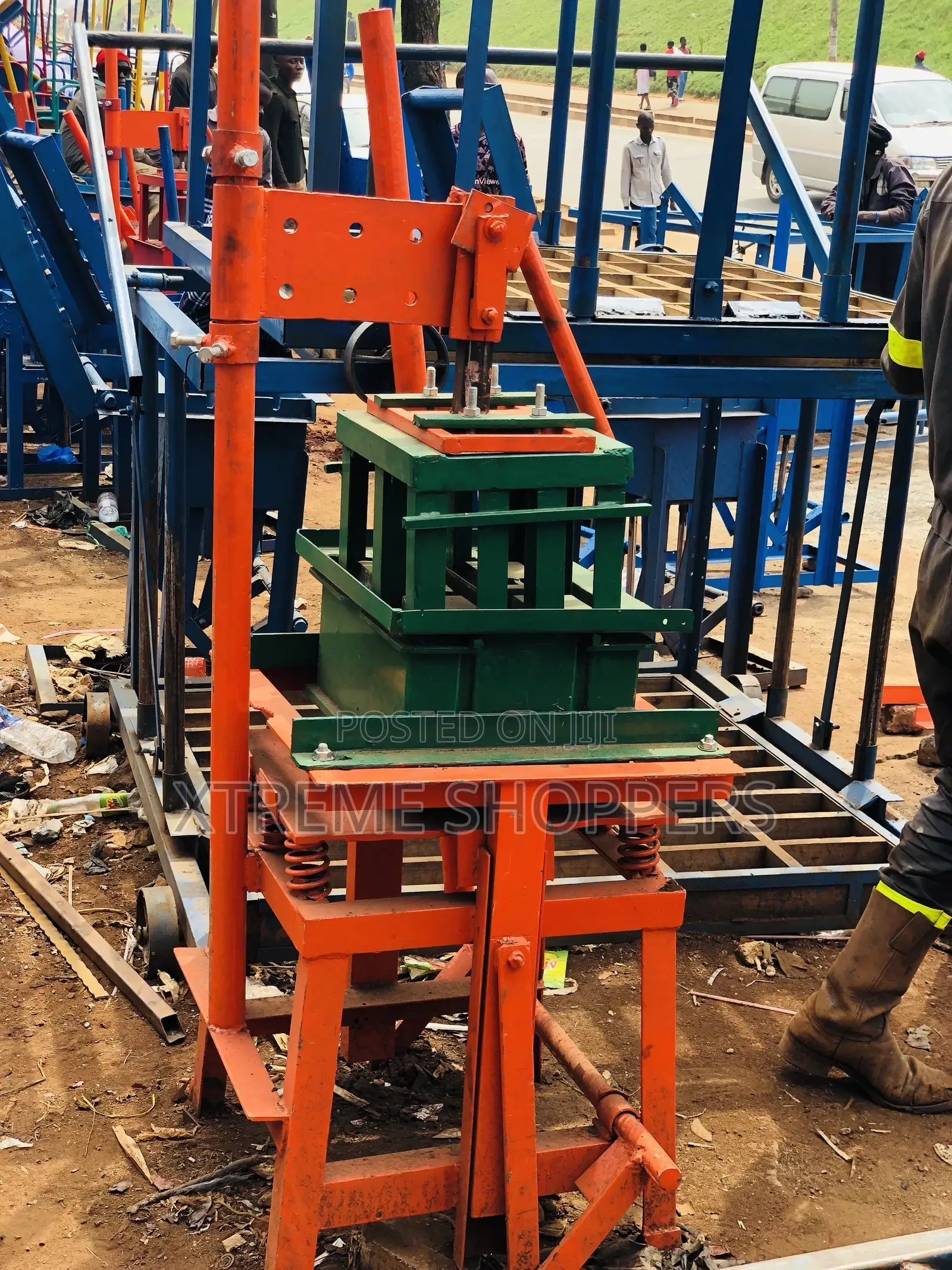 Concrete Block Machines (2) Cheap Price