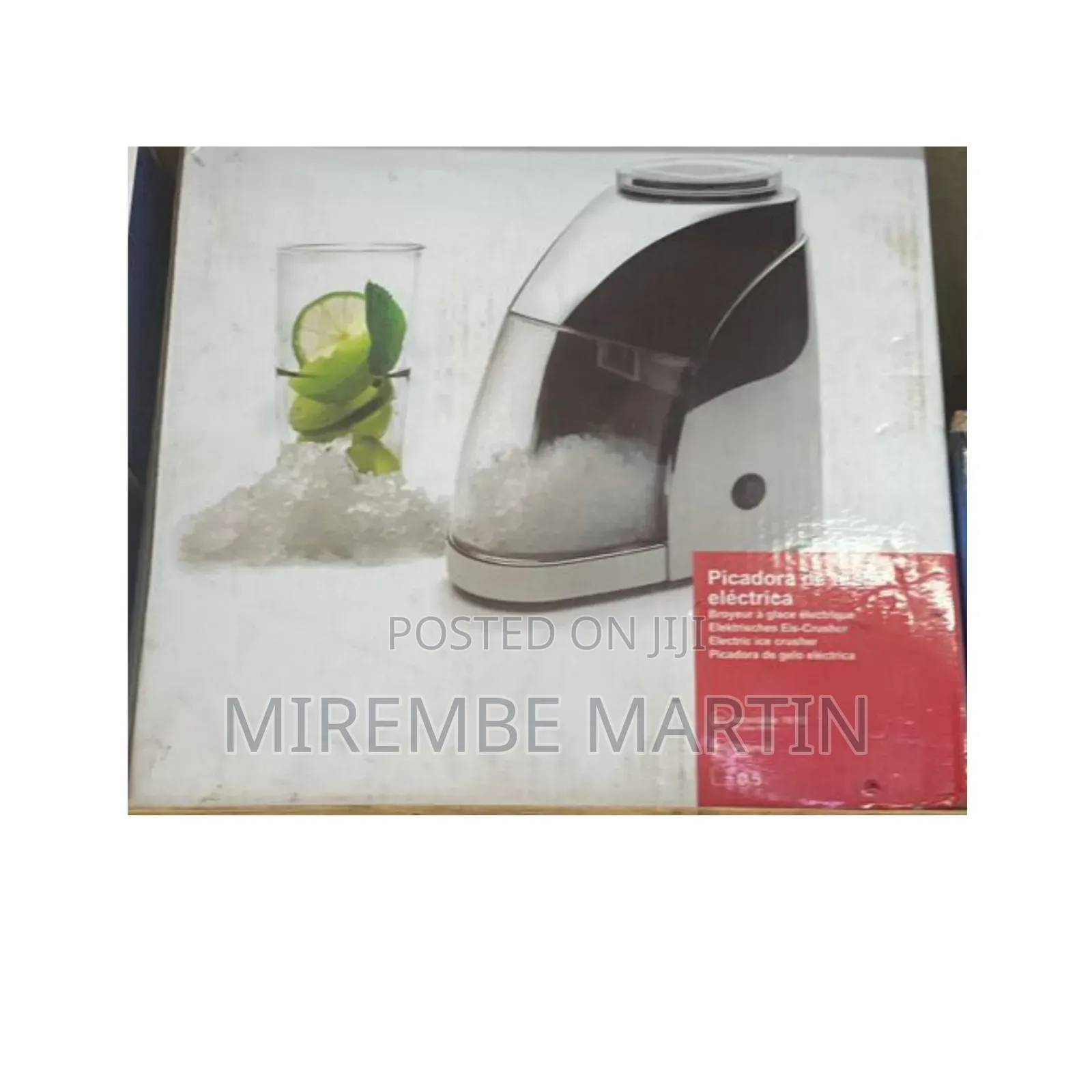 Electric Ice Crusher.