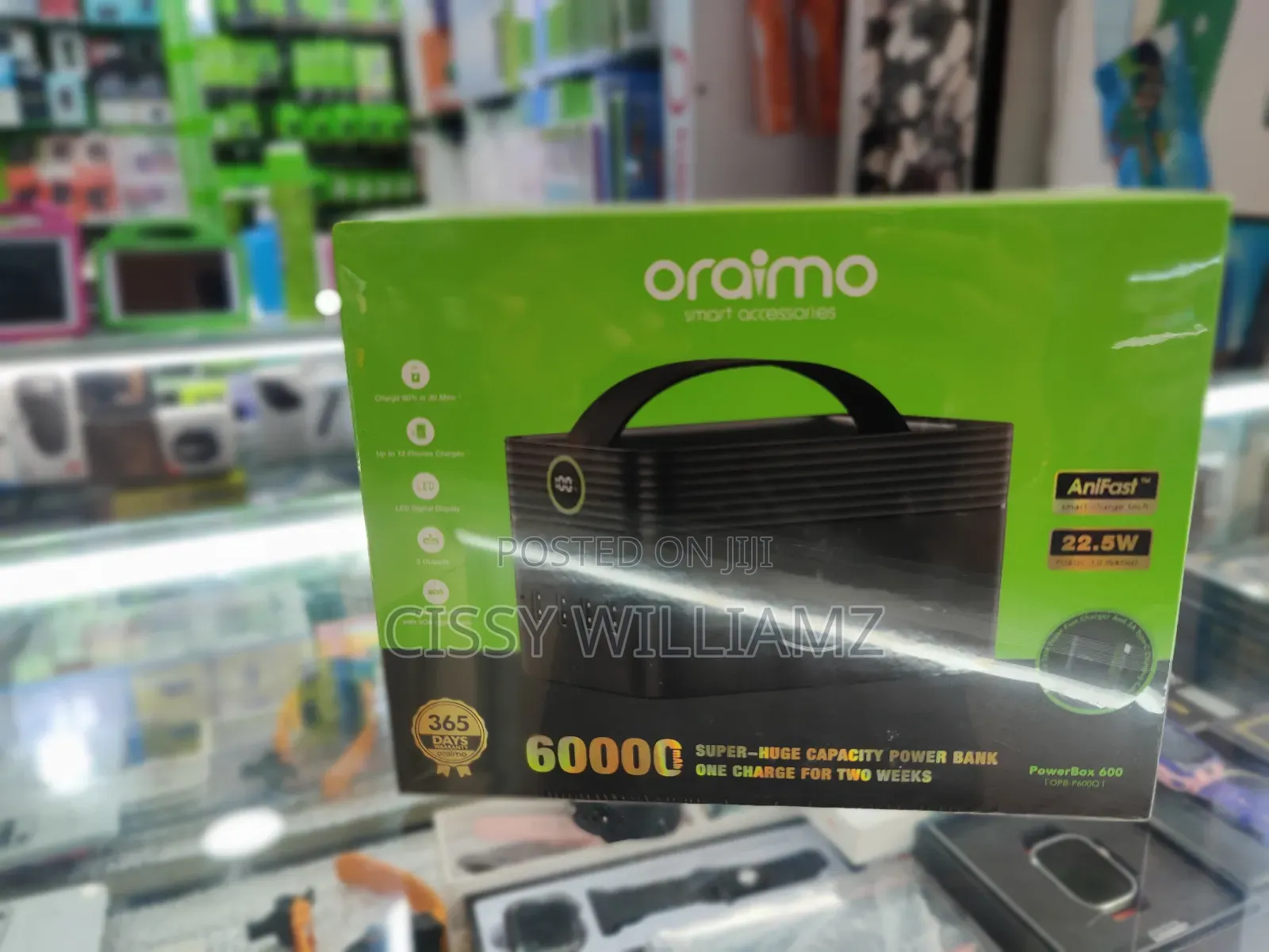 60000mah Ultra High Capacity Power Bank/Oraimo Power Bank