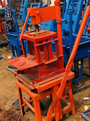 Orange Electric Block Machines