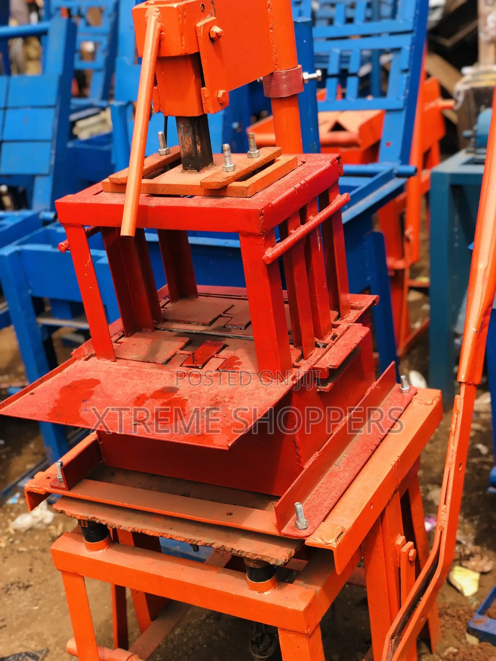 Excellent Orange Electric Block Machines 01