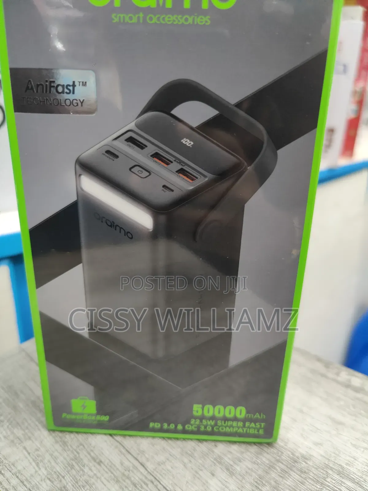 Oraimo Super Fast Charging 50000mah Power Bank/Powerbox 500