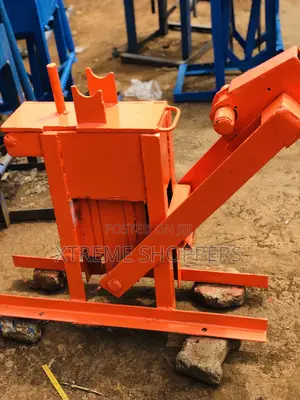 Orange Single Interlock Block Machines