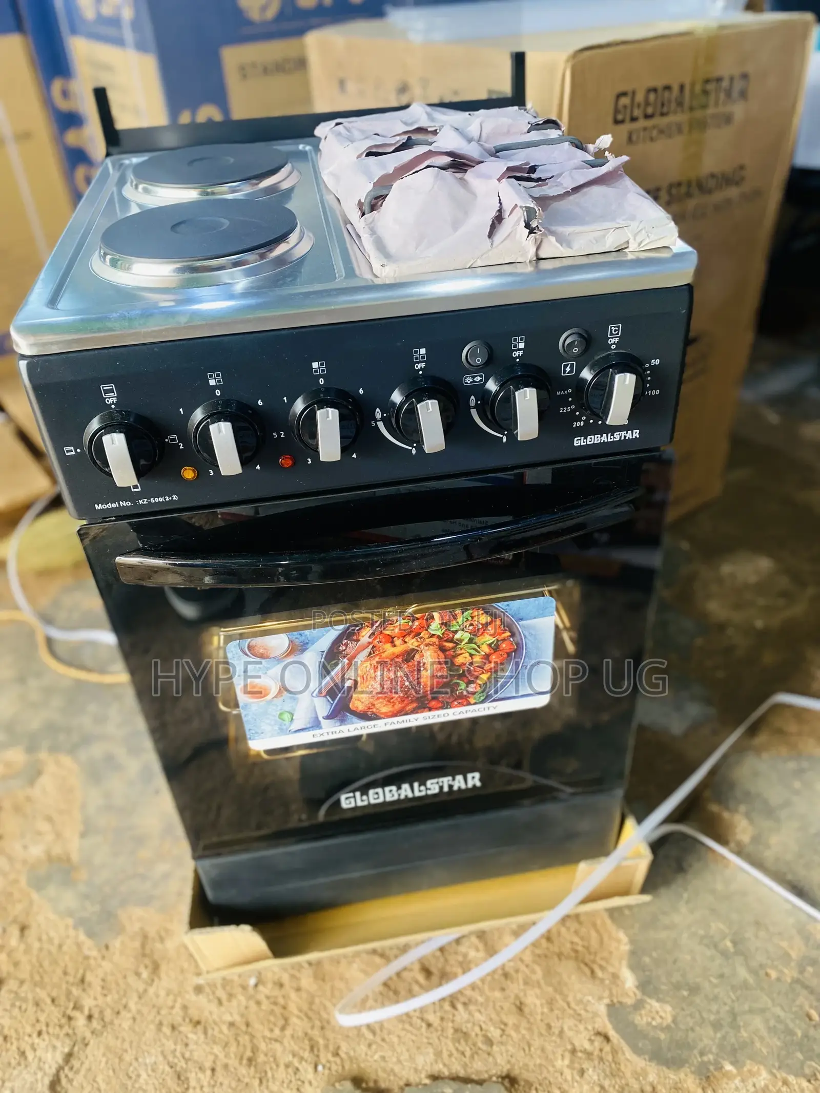 2+2 Gas and Electric Globalstar Cooker