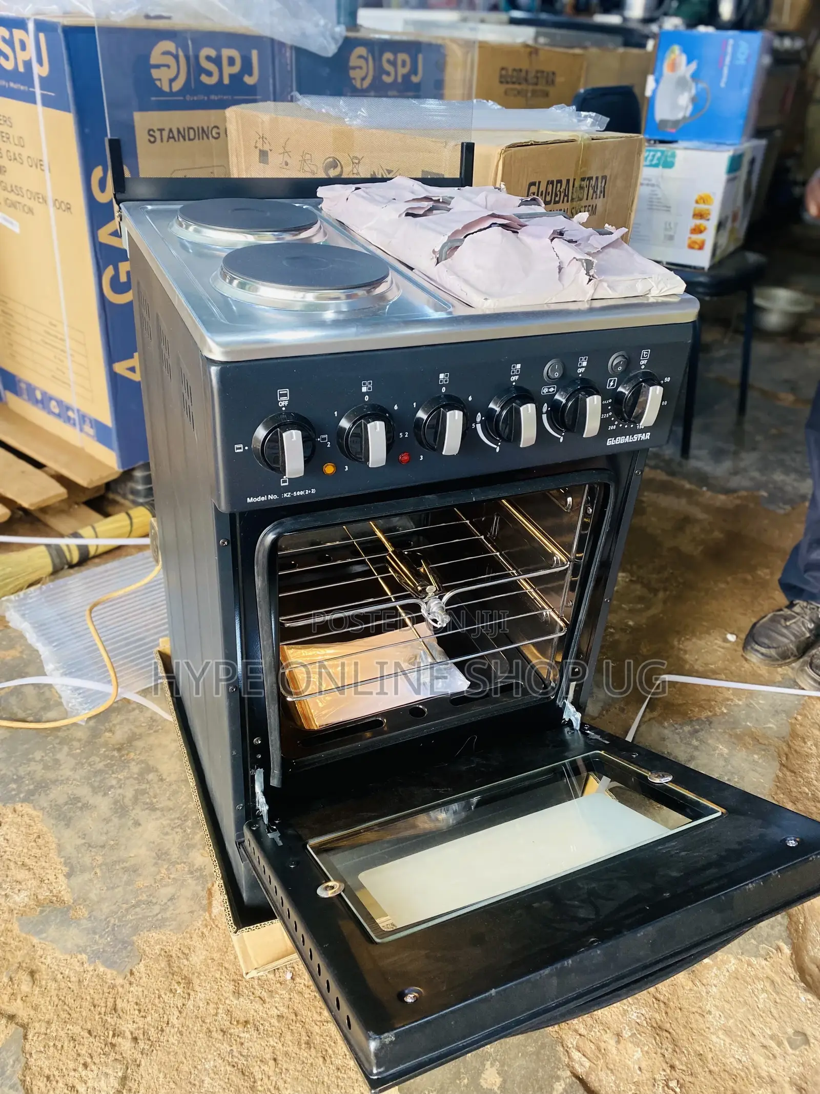 2+2 Gas and Electric Globalstar Cooker