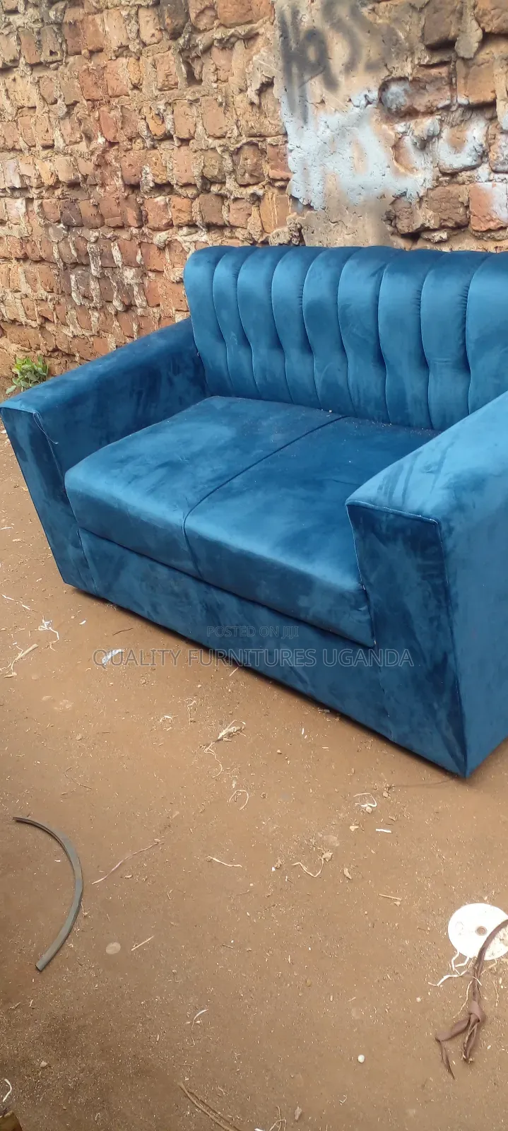 2 Sitter Sofa Seat in Blue Colour Available