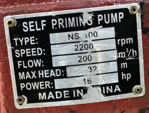 Self Priming Pump NS-100