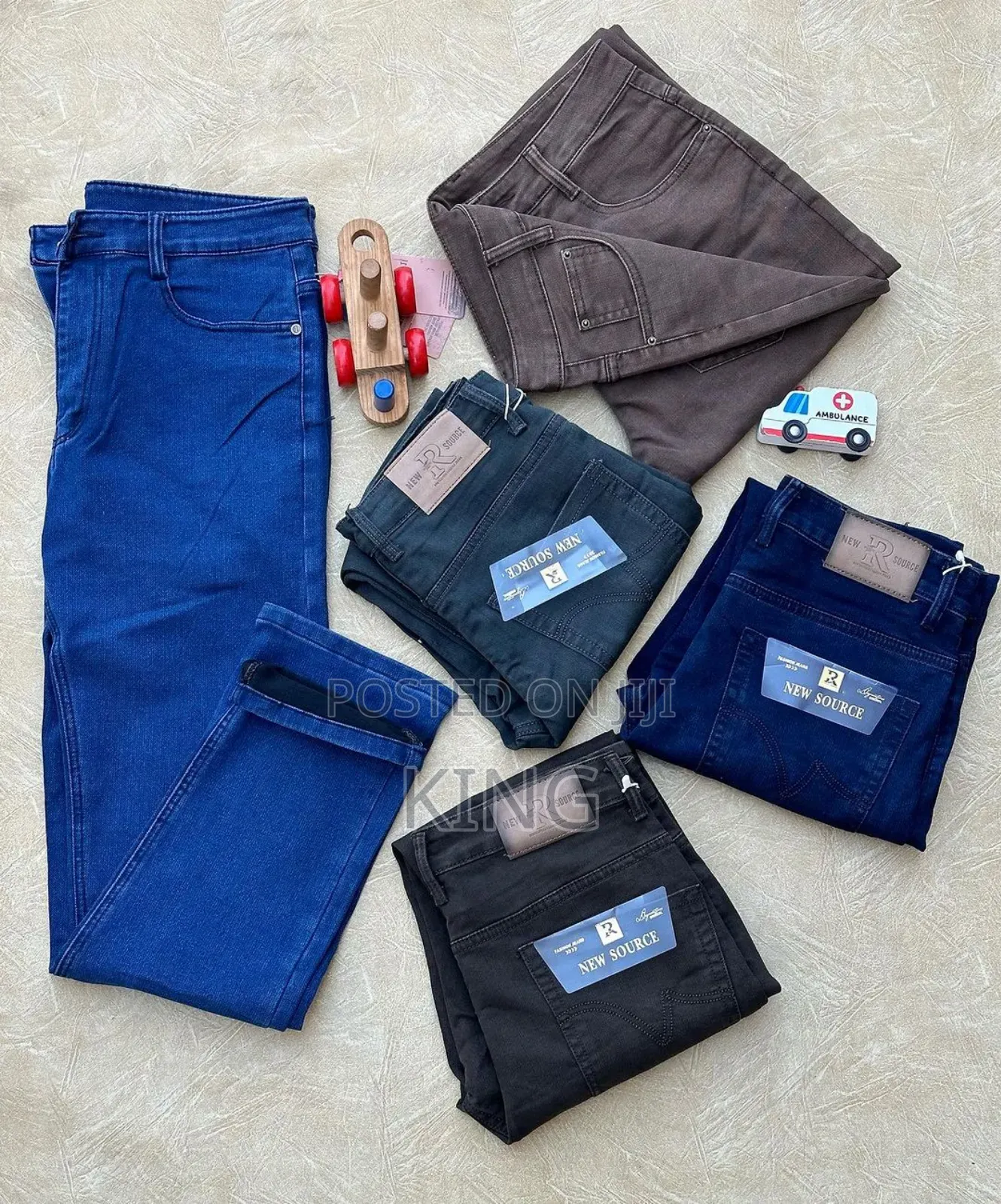 Gentle Jeans. Plain