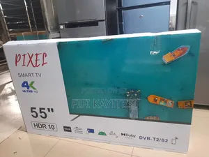 Pixel 55 Inches Led Frat Screen Smart TV