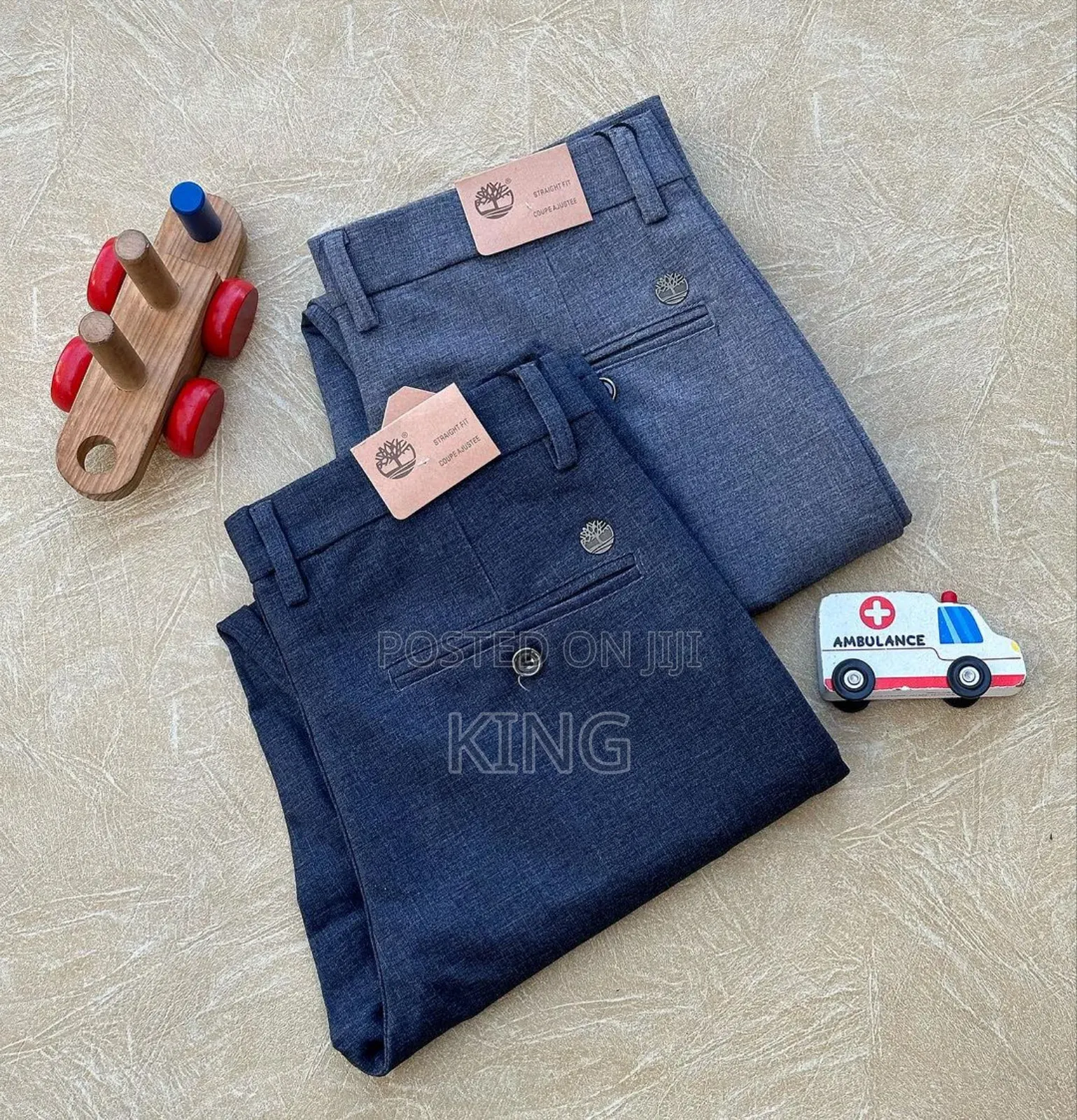 Kaki Trouser. All Colours. Gentle Fit.