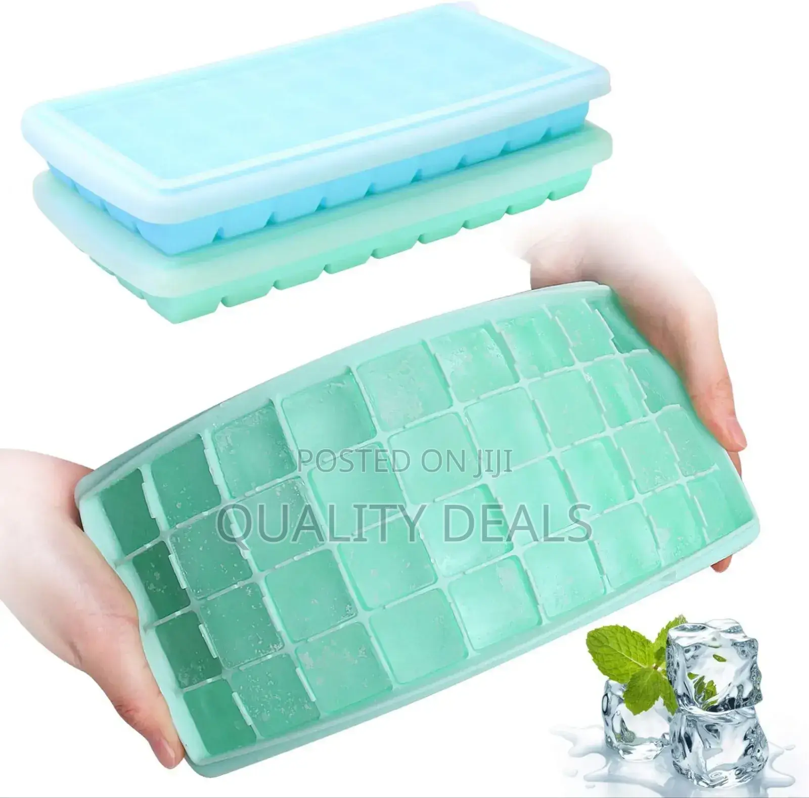 Ice Cube Tray With Cover