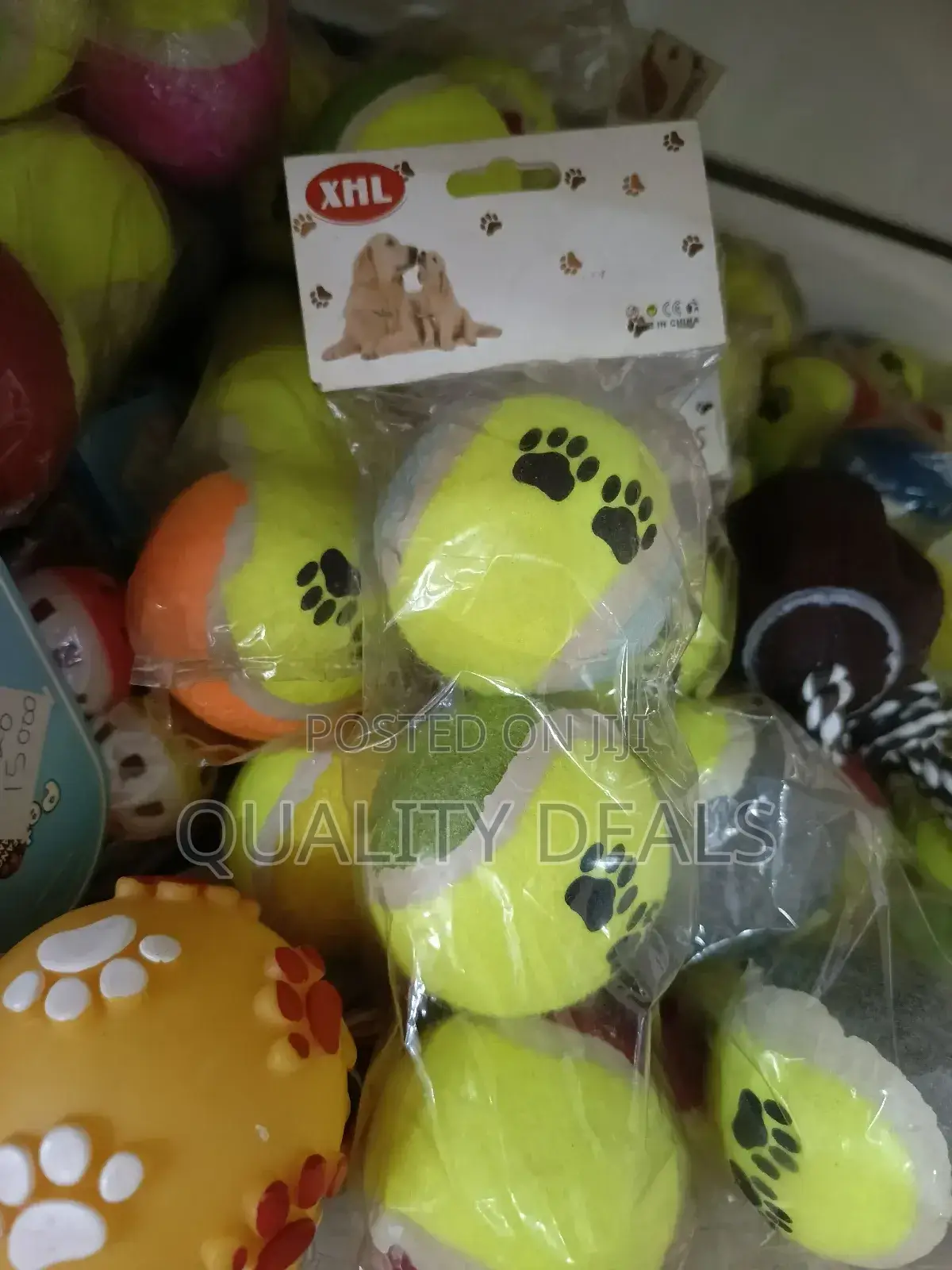 Set of 3 Pieces Pet Play Balls