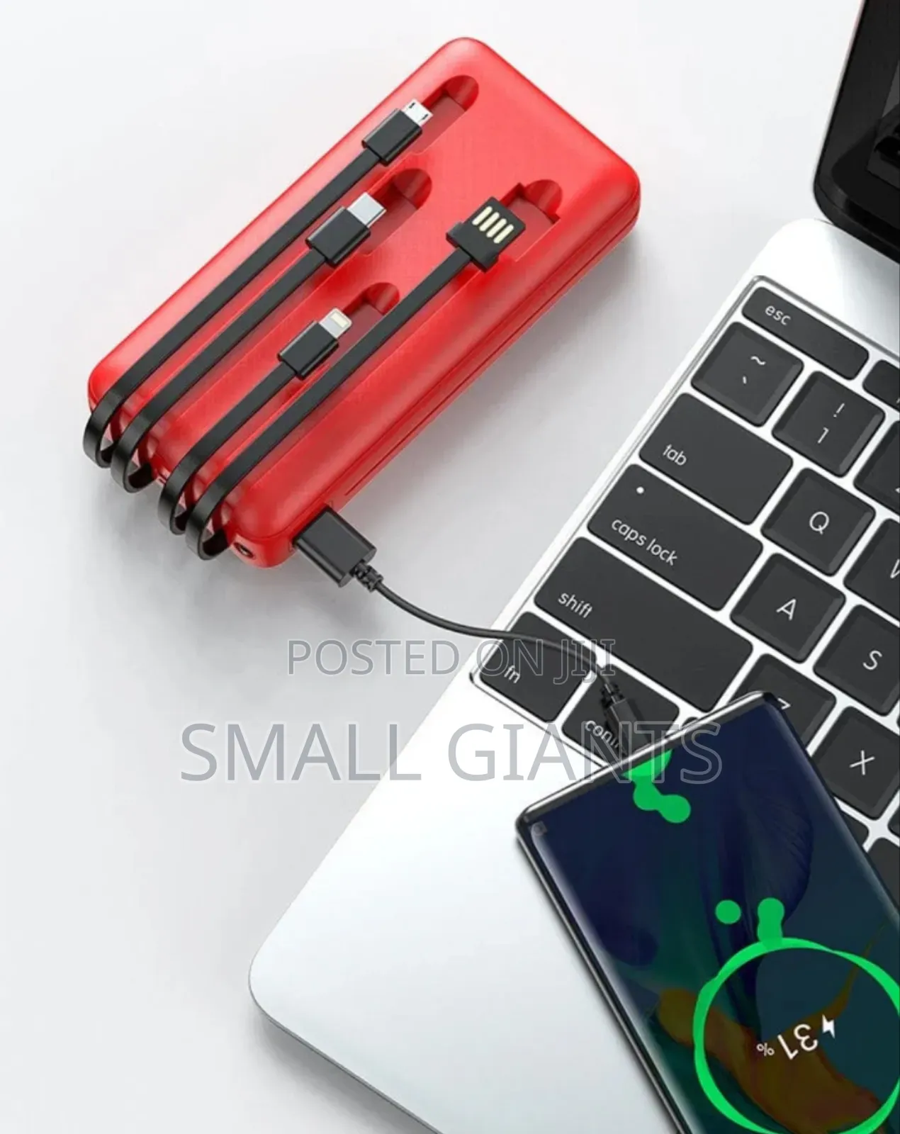 Premium Self Wired Power Bank-10000mah