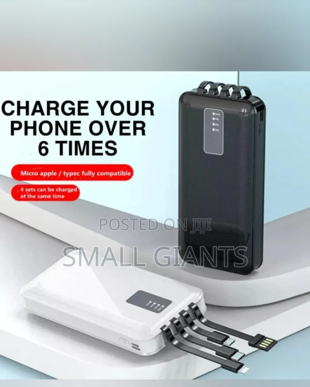 Premium Self Wired Power Bank-10000mah