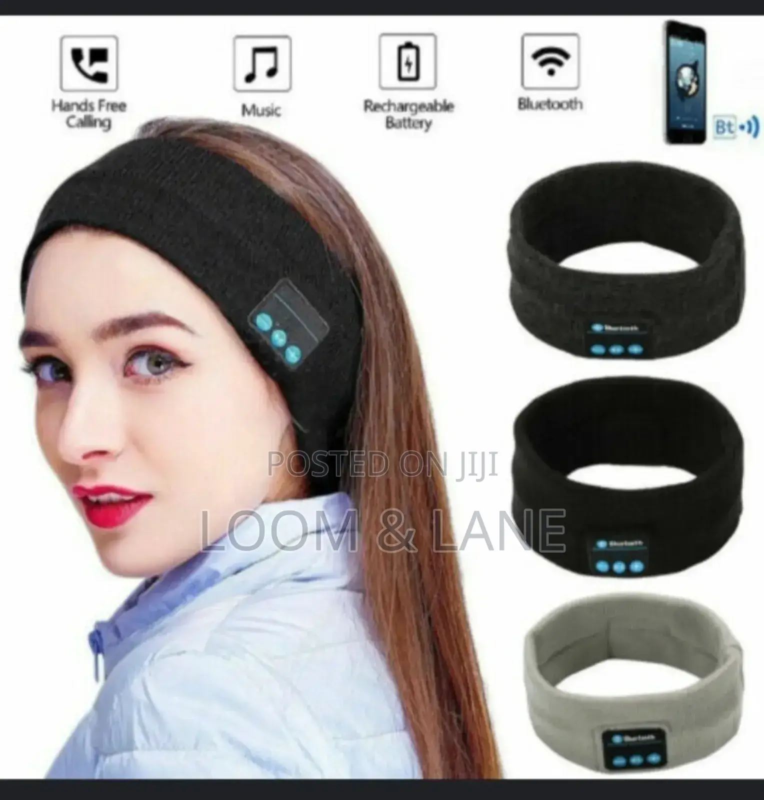 Wireless Bluetooth 5.O Sportsheadband