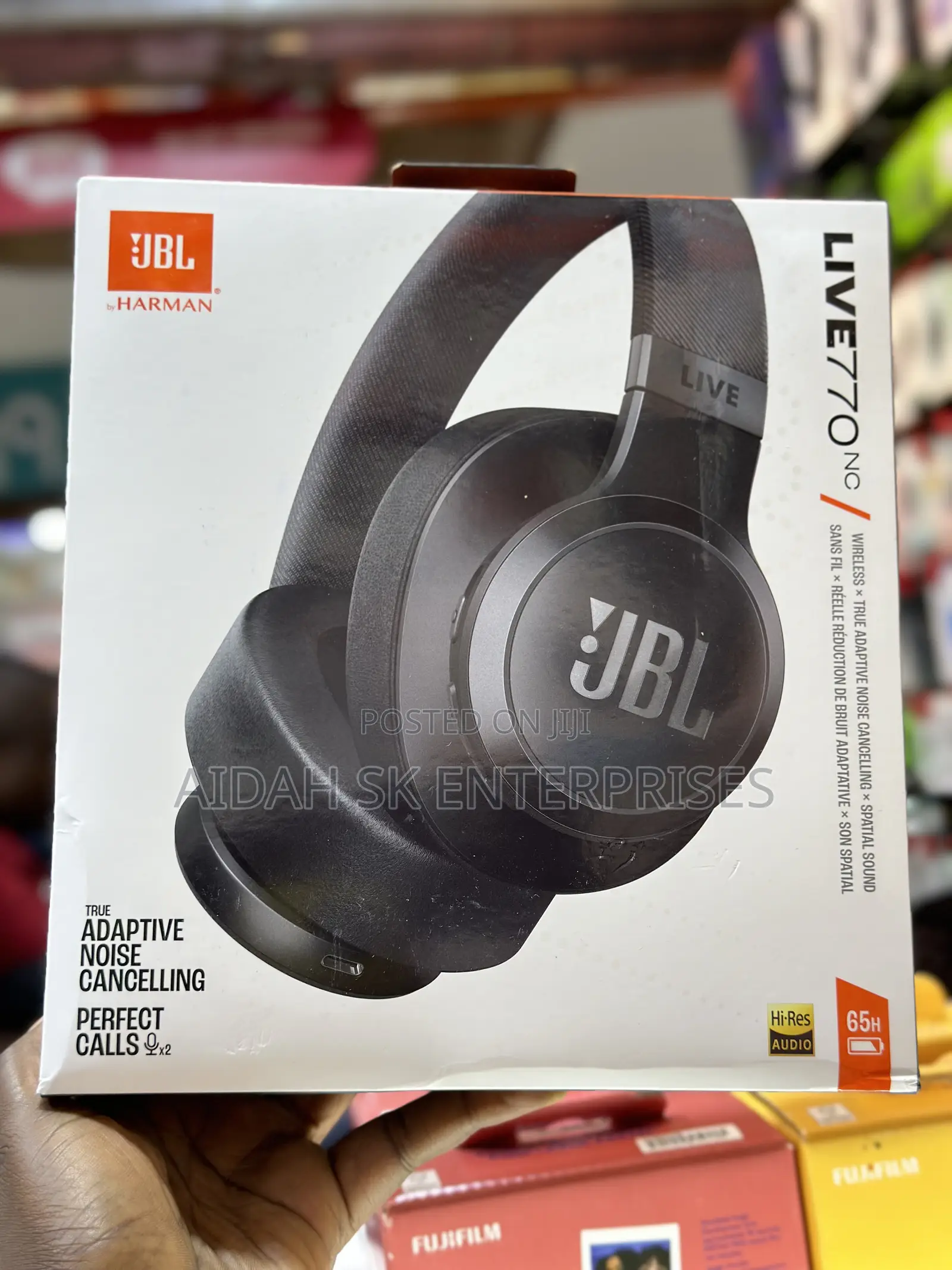 JBL Live 770NC True Adaptive Noise Cancellation Headphones