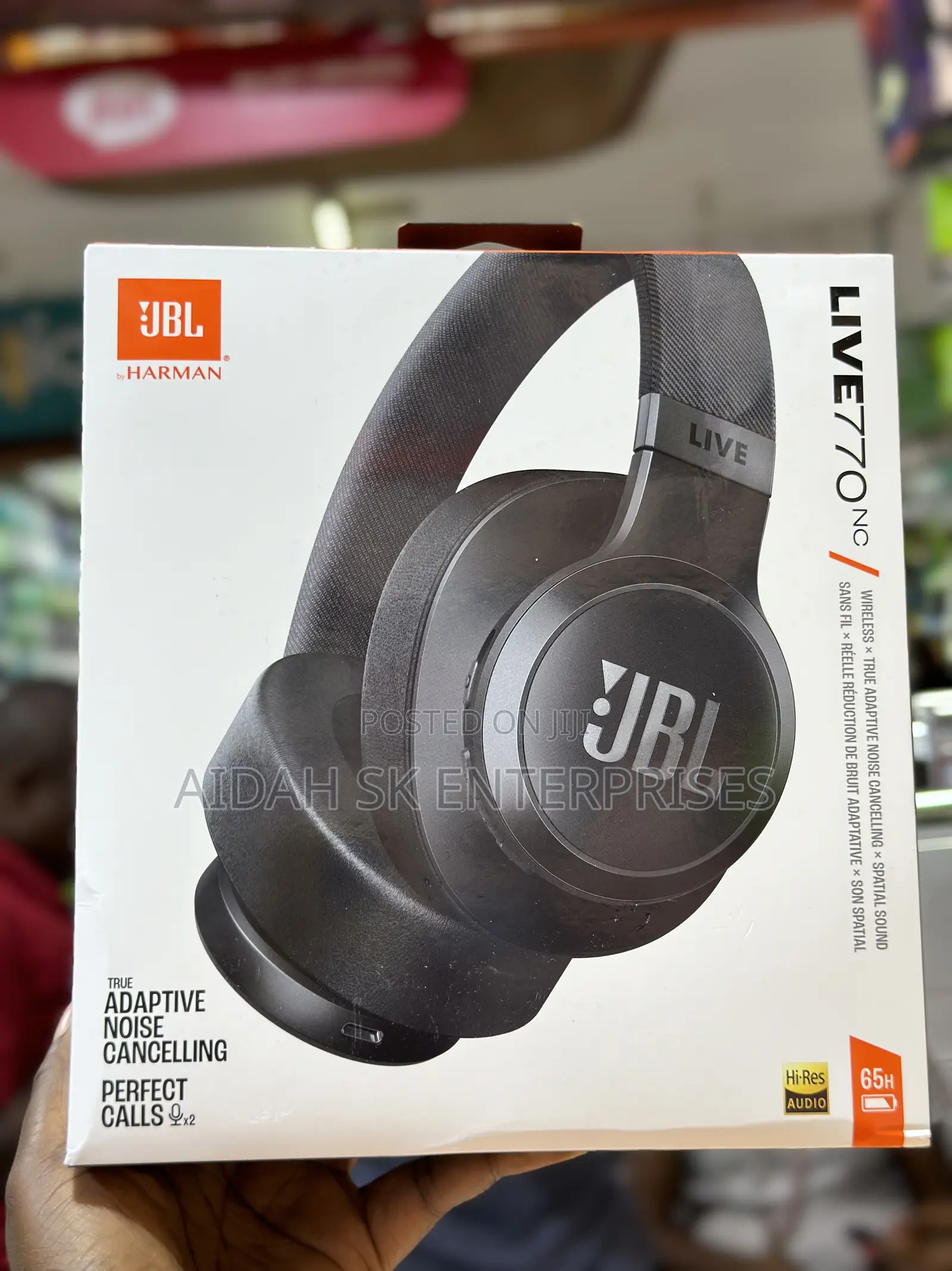 JBL Live 770NC True Adaptive Noise Cancellation Headphones