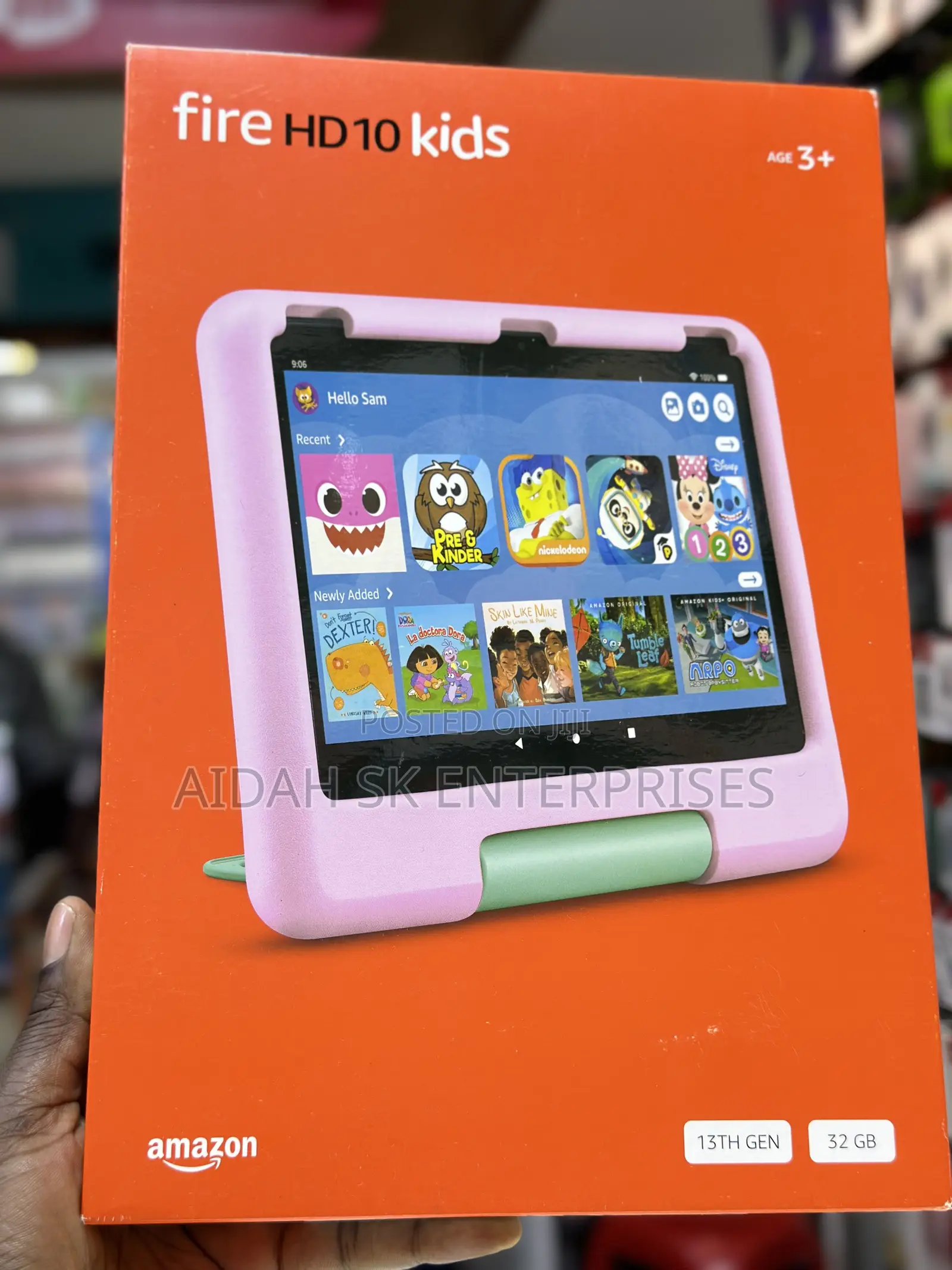 New Amazon Fire HD 10 Kids Edition 2021 32 GB Pink