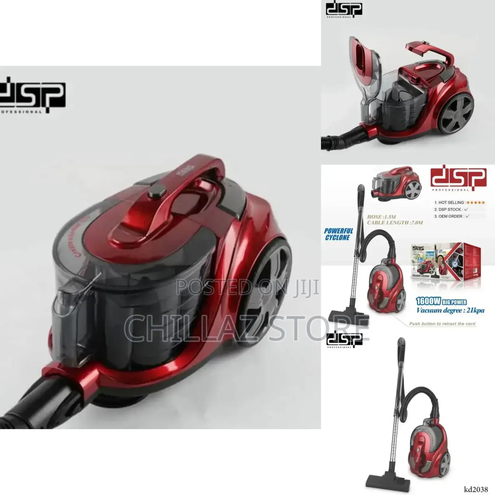 Brand Electric Double DSP Vacuum Cleaner