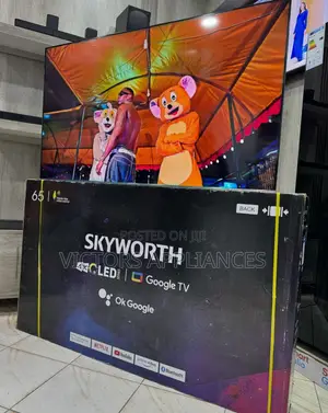 SKYWORTH 65” QLED Smart Tv Powered by Android