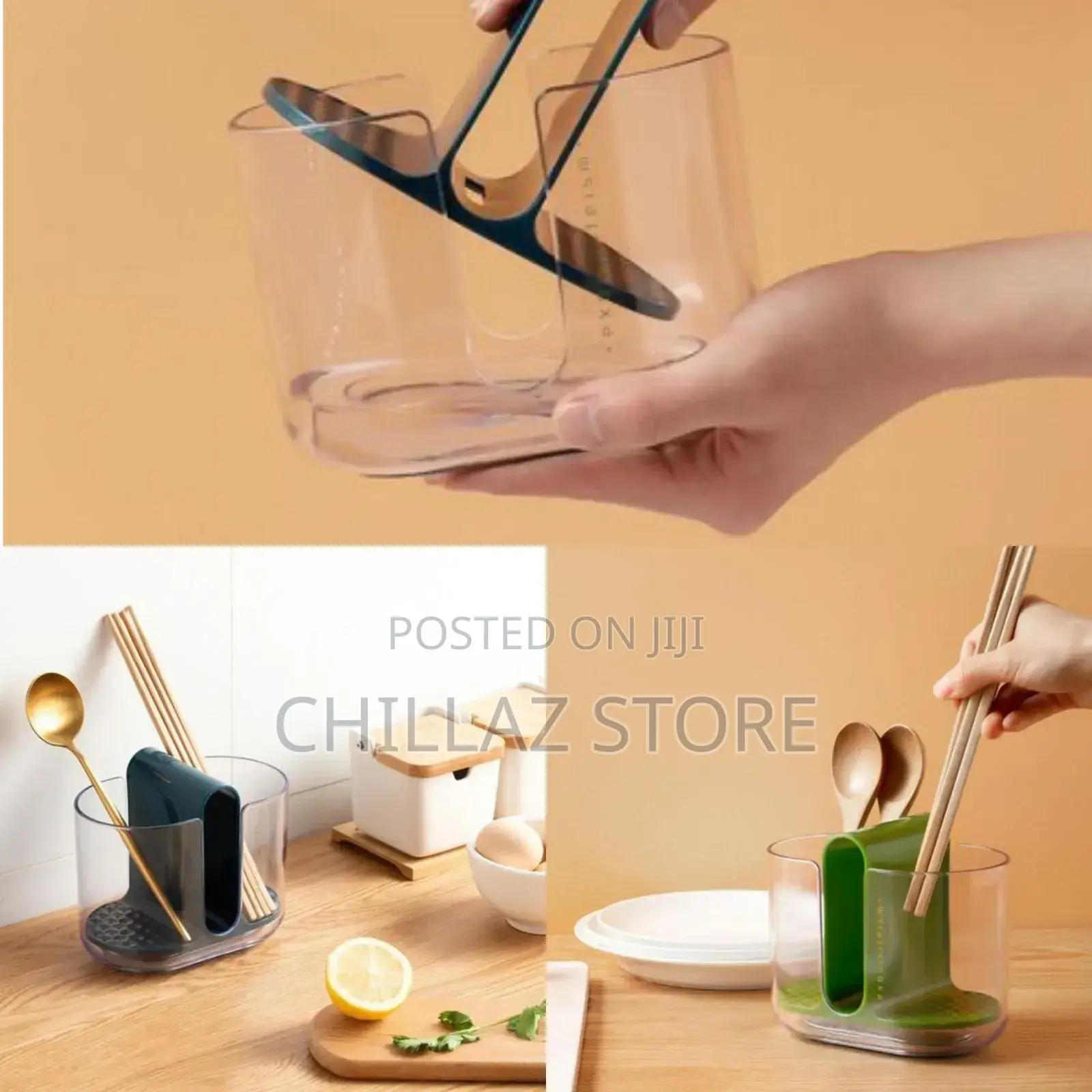 Kitchen Double Cutlery Holder