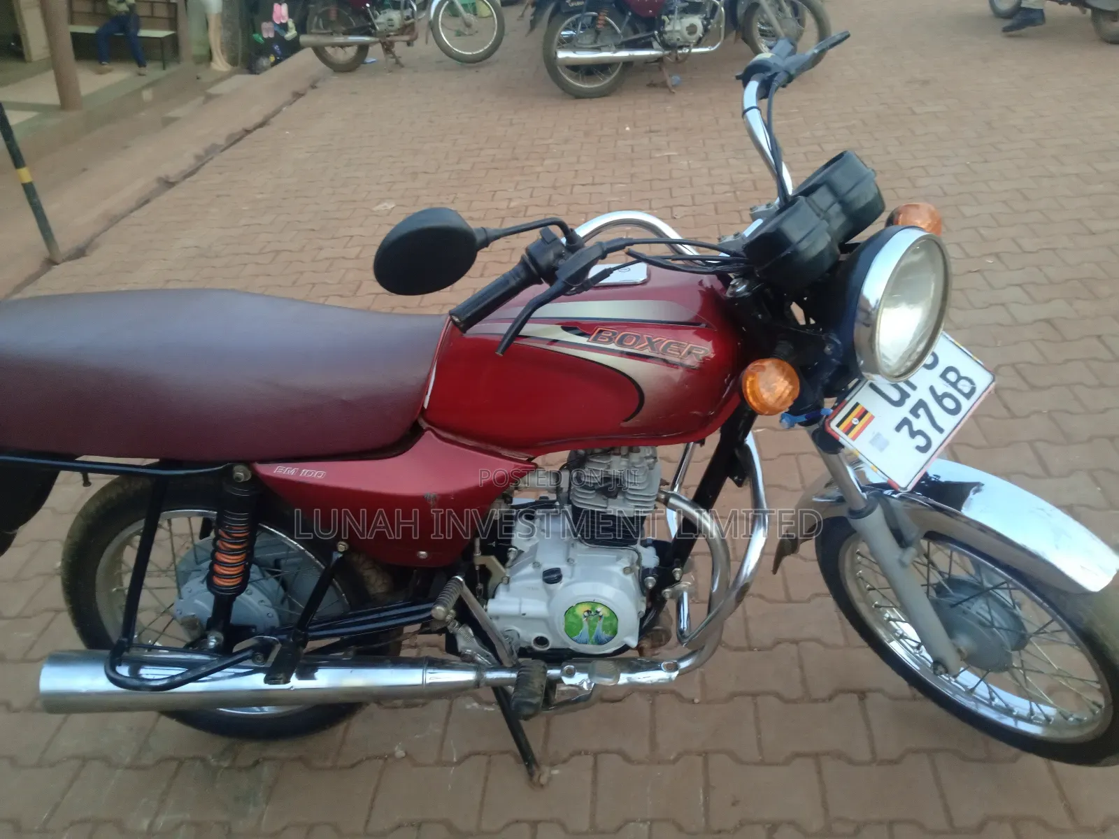 Bajaj Boxer 2023 Red