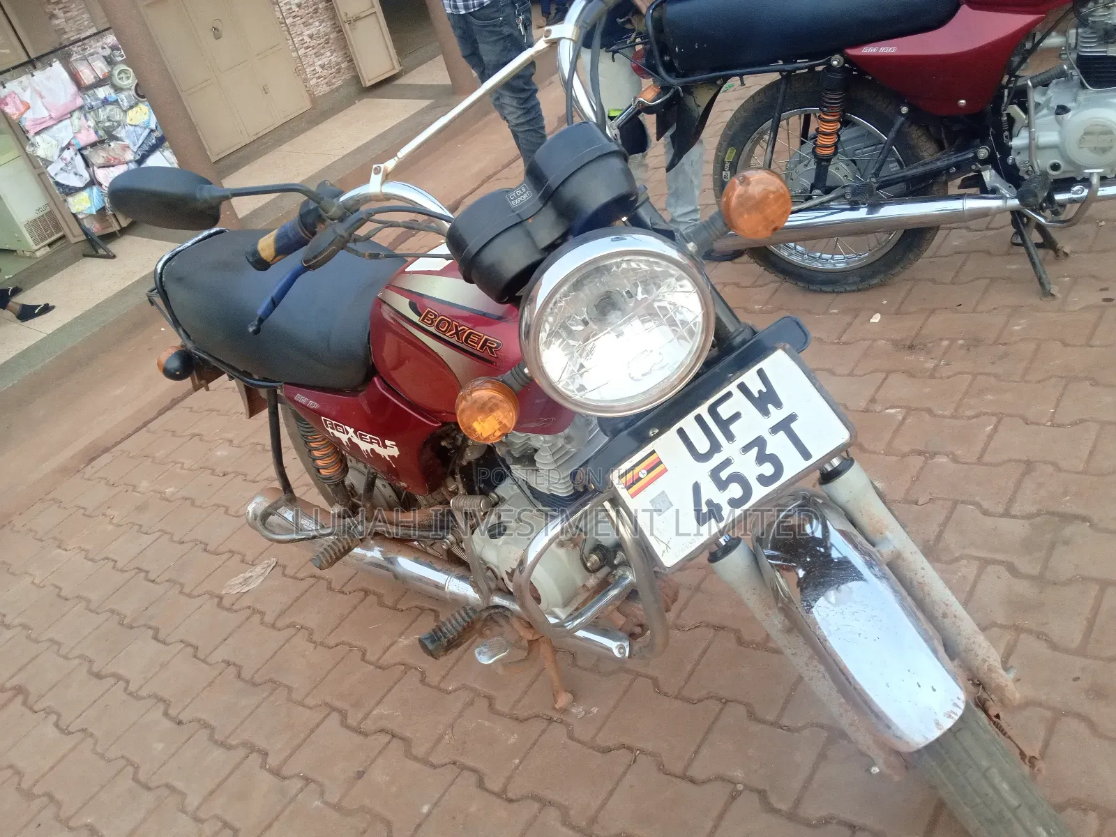 Bajaj Boxer 2023 Red