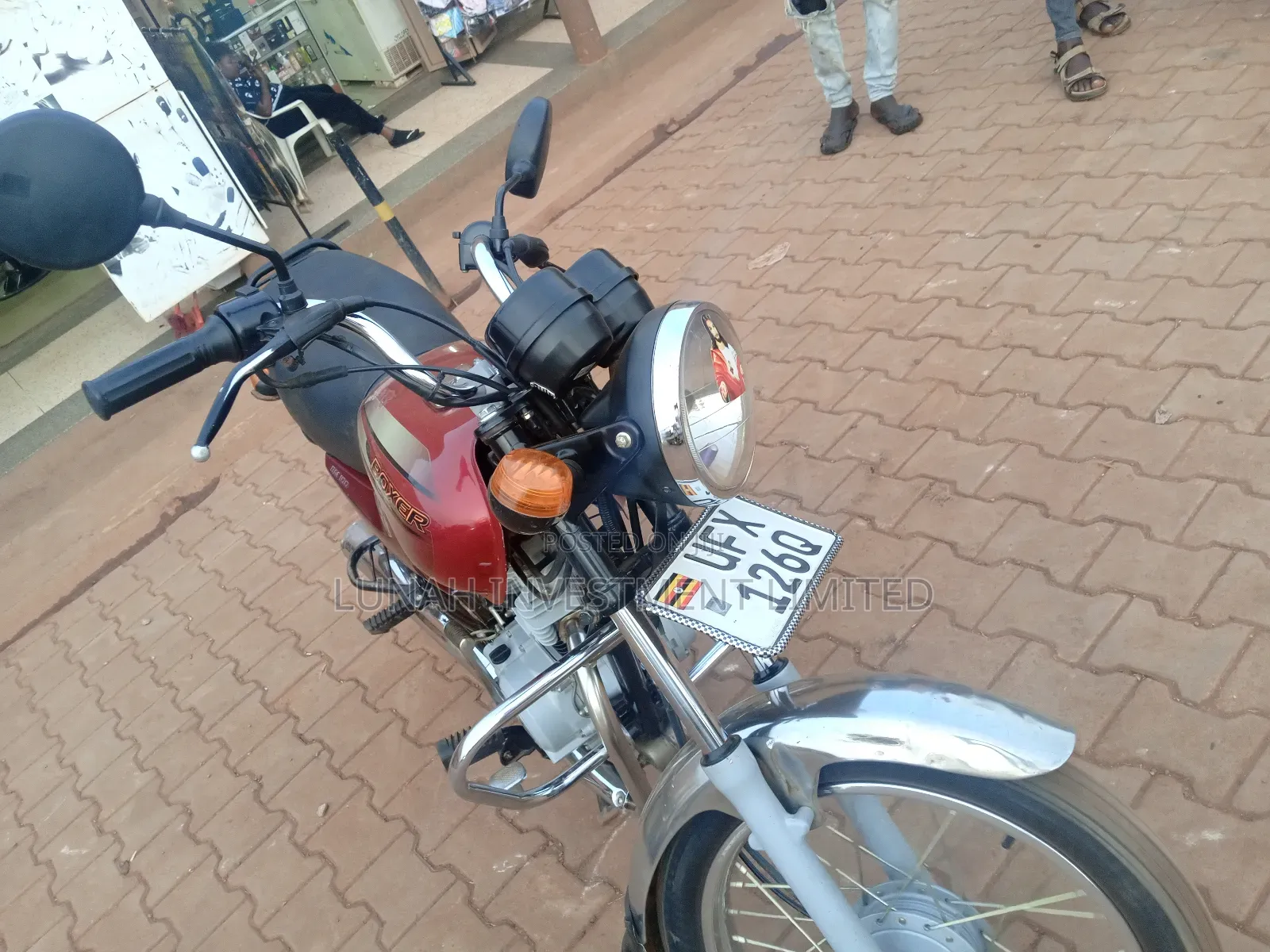 Bajaj Boxer 100 2023 Red