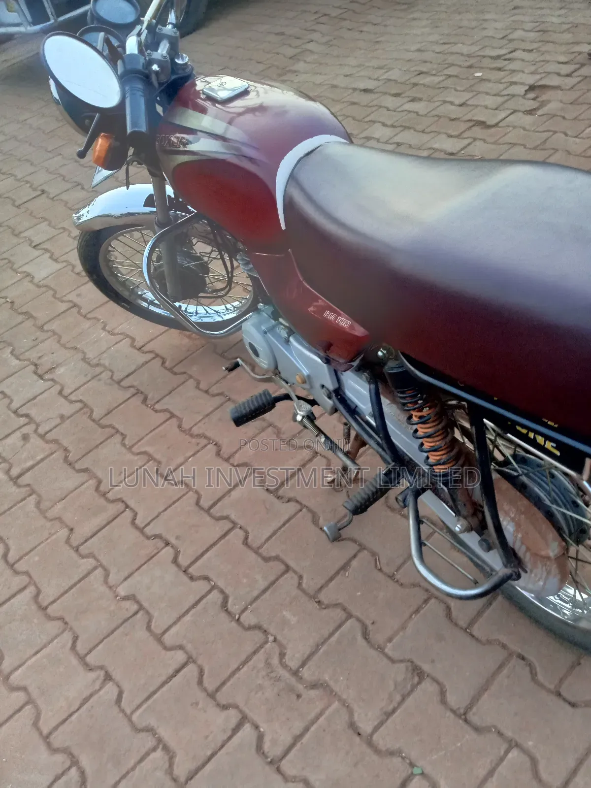 Bajaj Boxer BM100ES 2023 Red