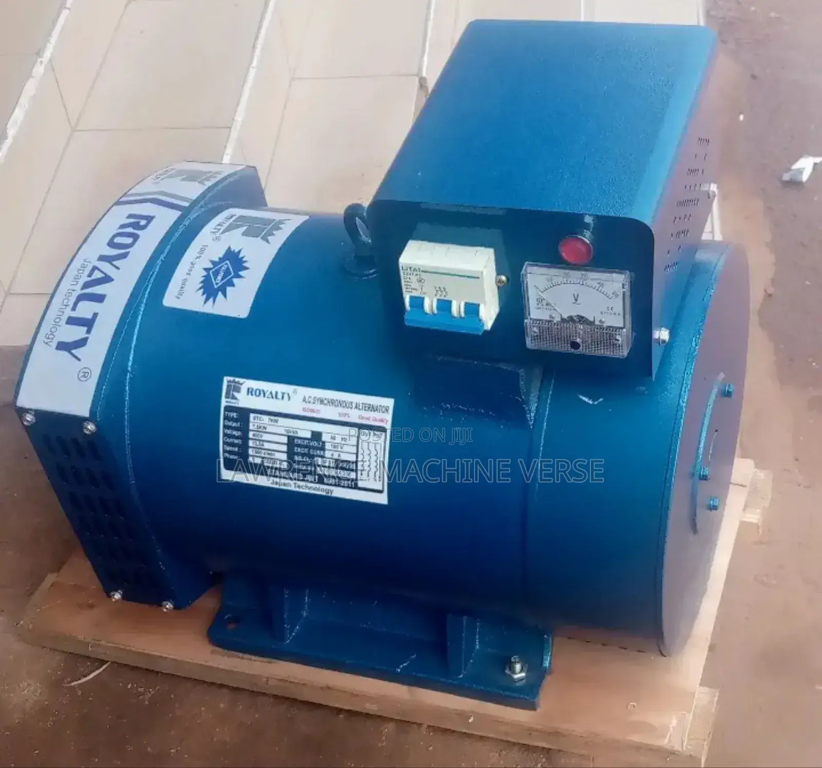 Alternator 100%Coper 10kva