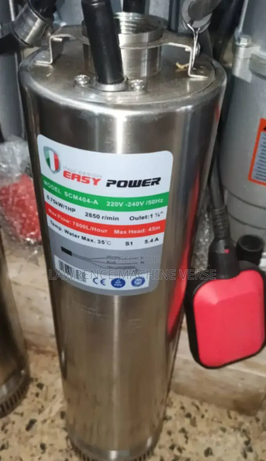Submersible Water Pump 45m