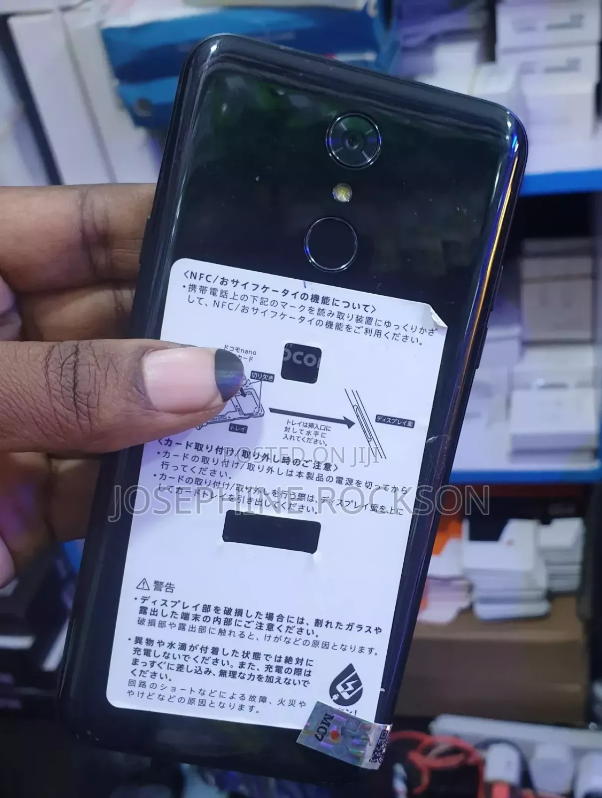 New LG L-03K 64 GB Black