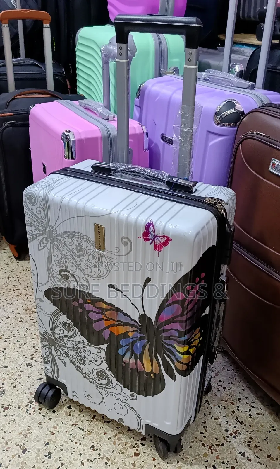 Paris Plastic Suitcases