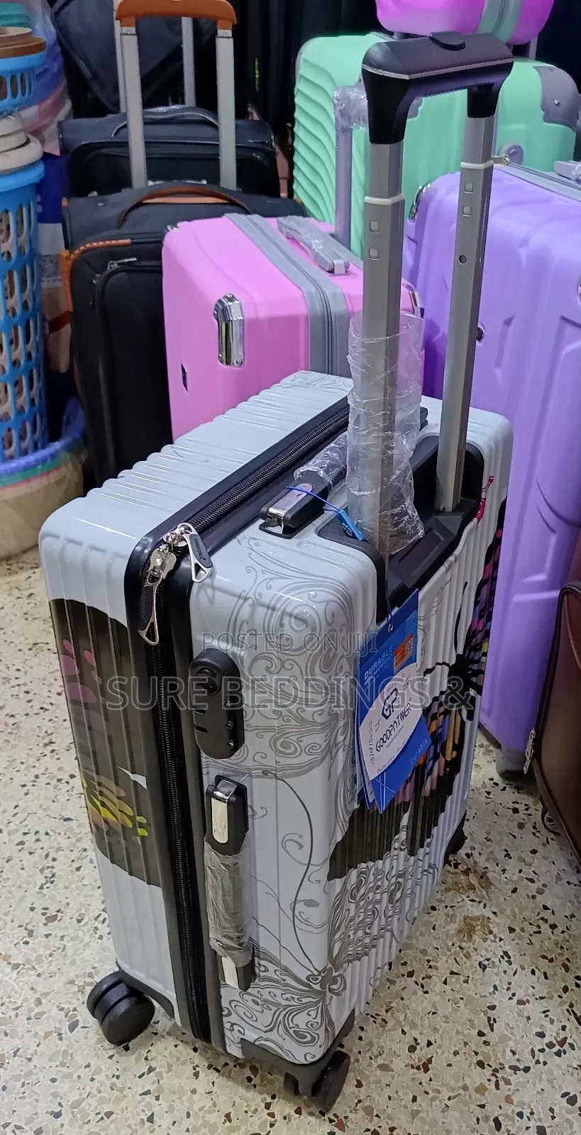 Paris Plastic Suitcases