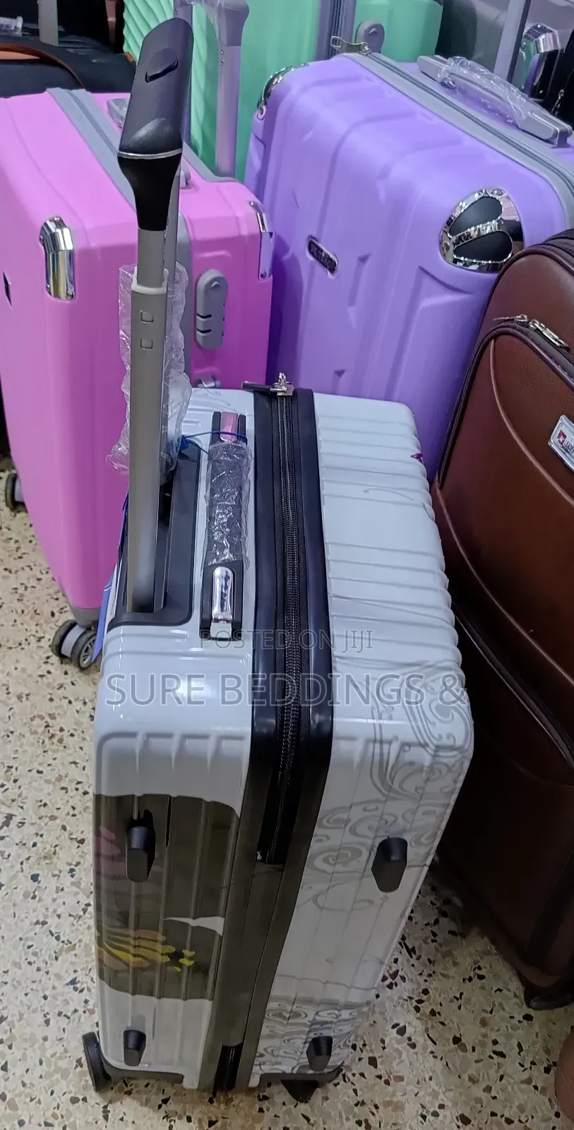 Paris Plastic Suitcases