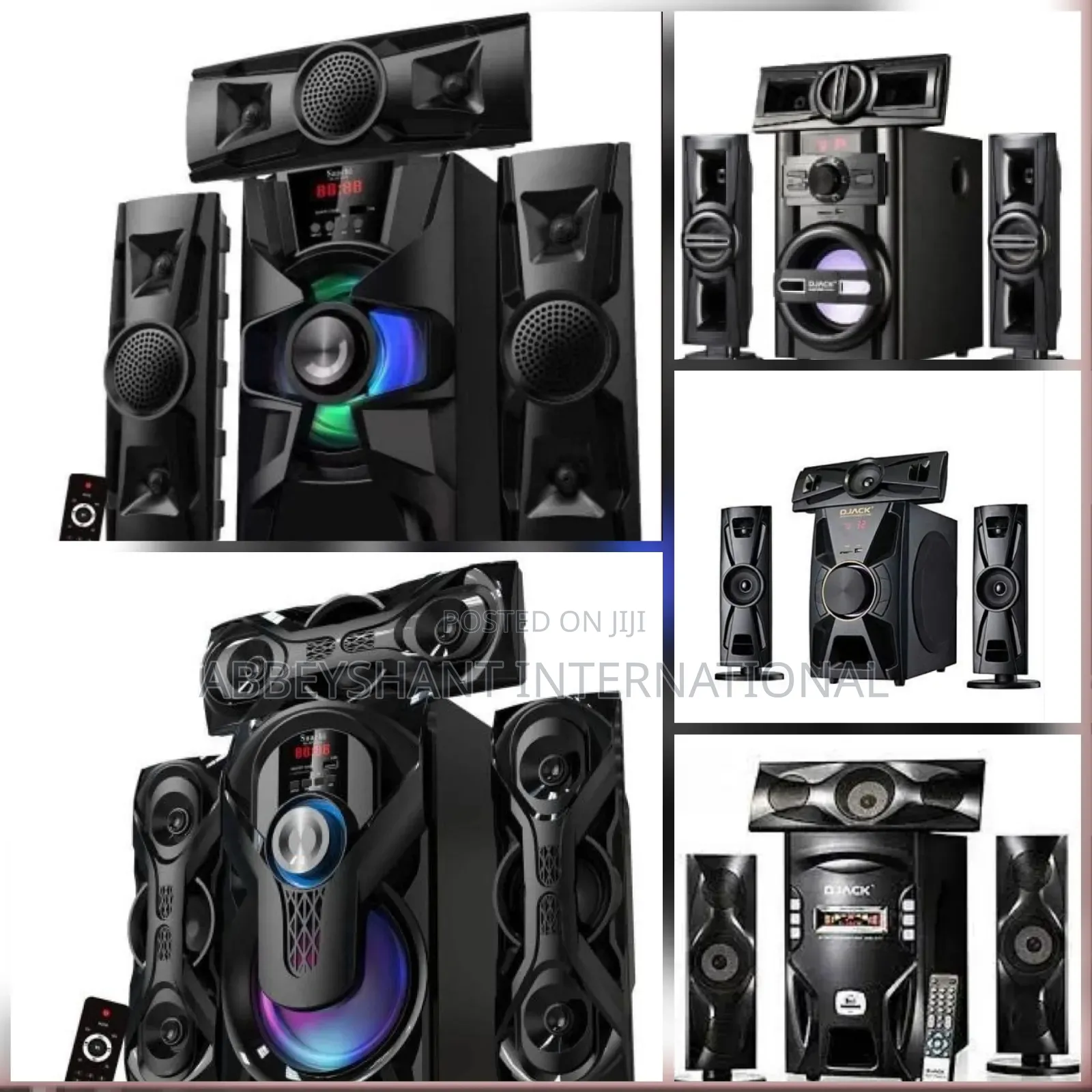 Saachi Woofers Djack Woofers and Sound System