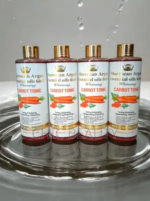 Morrocan Argan Essential Oils 6in1 Carrot Tonic Oil 300ml