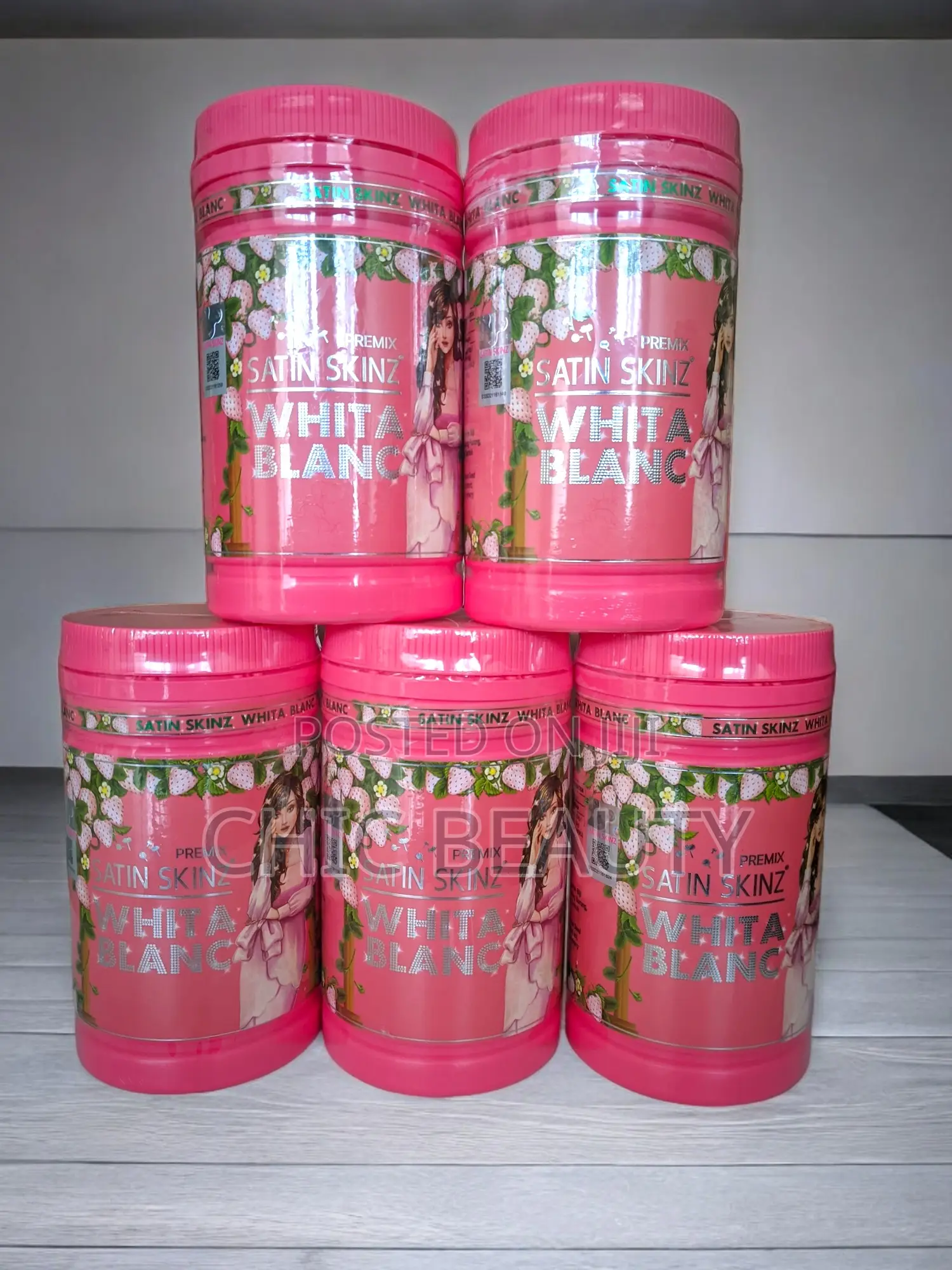 Satin Skinz Whita Blanc Glutathione Powder